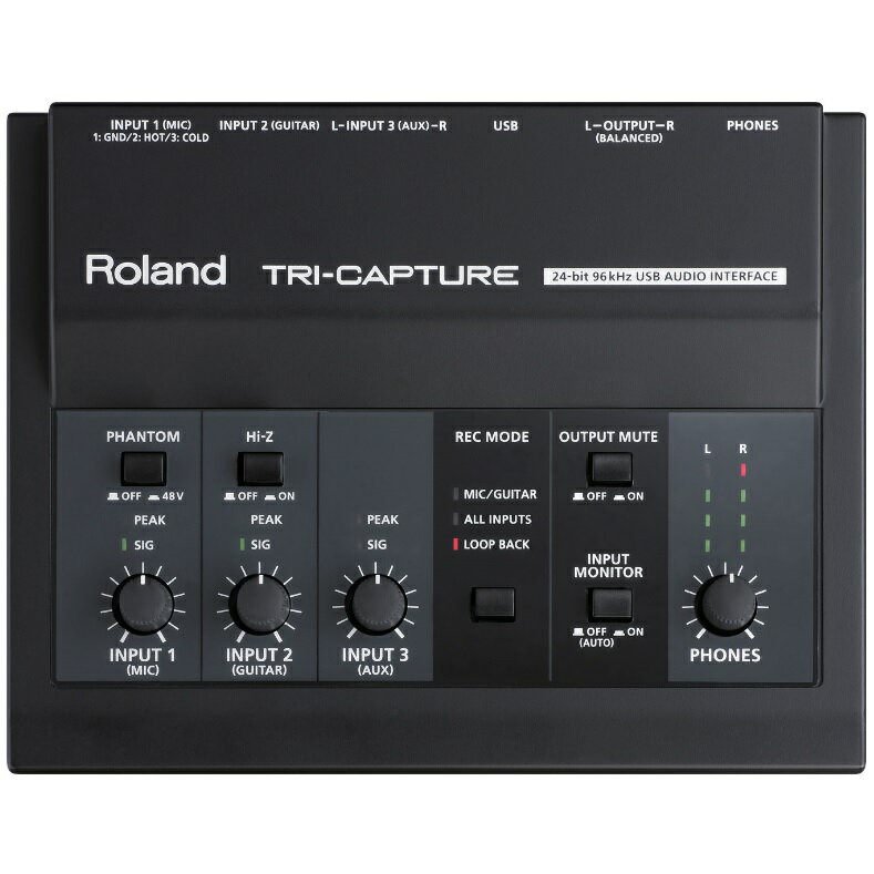 Roland ローランド TRI-CAPTURE USB Audio Interface UA-33