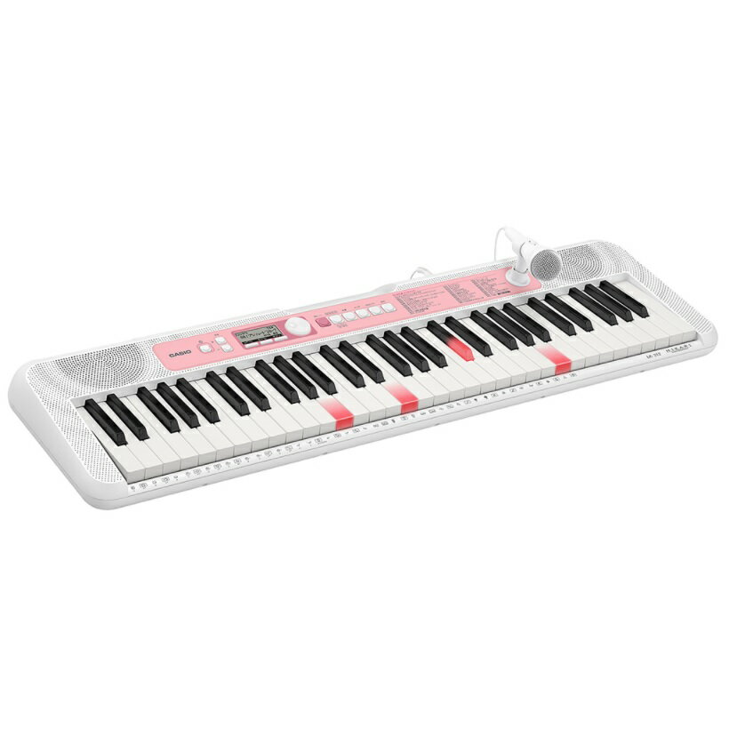 カシオ CASIO 光ナビゲーションキーボード LK-312 タッチレスポンス付き61鍵盤 120曲内蔵 マイク付き