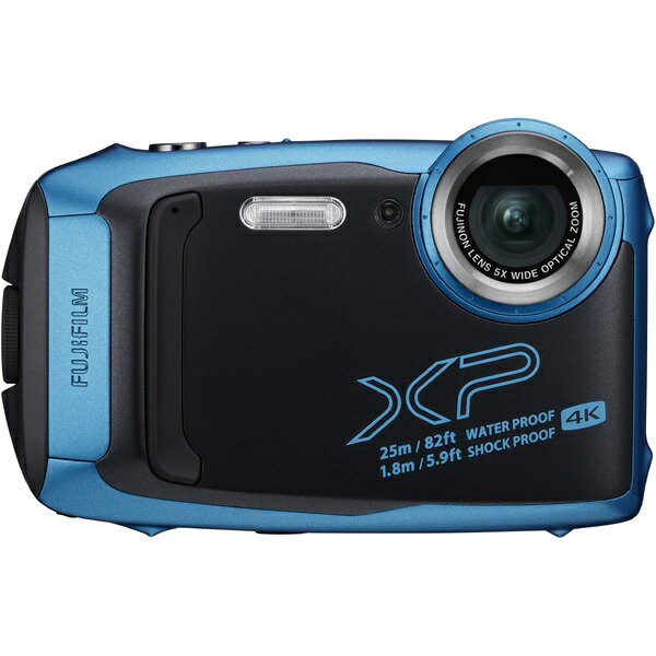 富士フイルム FUJIFILM コンパクトデジタルカメラ FinePix XP140 スカイブルー 防水 耐衝撃 耐寒 防塵