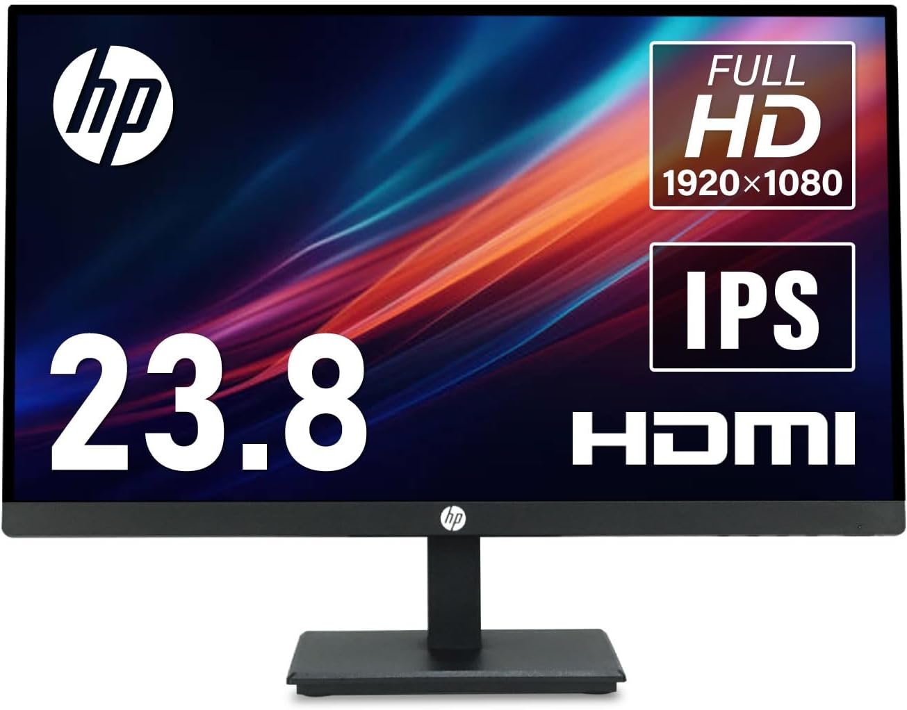 【中古良品】【安心保証】HP 244 23.8インチ液晶モニター DisplayPort、HDMIポート備え 【Aランク】