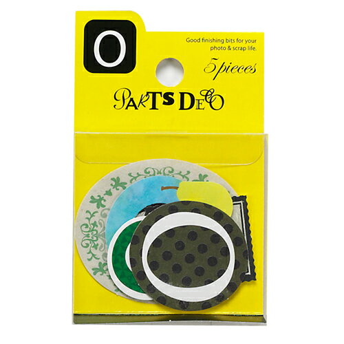 PARTS DECO O パーツデコ ゼットアンドケイ プレゼント ギフト 贈り物 アレンジ スクラップブッキング スクラップブック かわいい おしゃれ ペーパ...