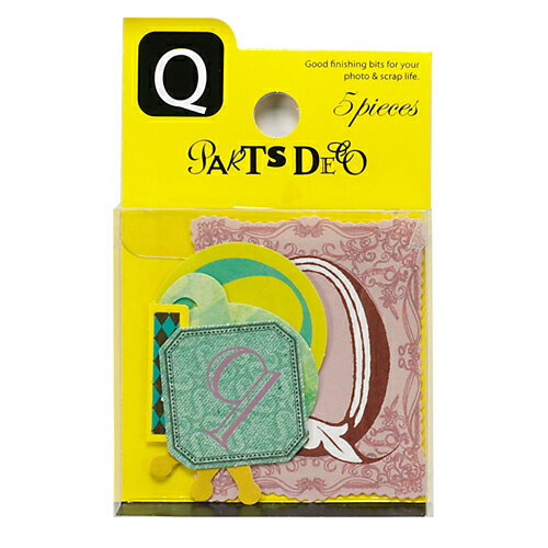 PARTS DECO Q パーツデコ ゼットアンドケイ プレゼント ギフト 贈り物 アレンジ スクラップブッキング スクラップブック かわいい おしゃれ ペーパ...