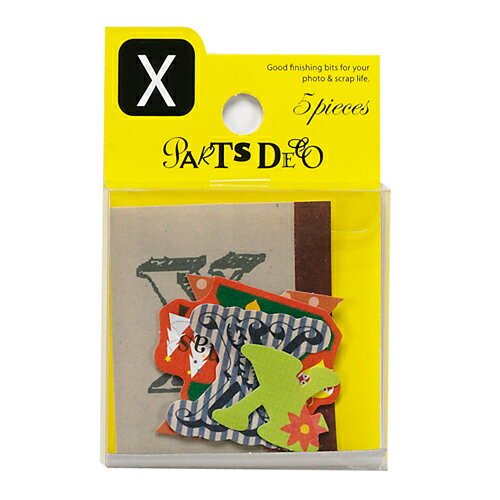 PARTS DECO X パーツデコ ゼットアンドケイ プレゼント ギフト 贈り物 アレンジ スクラップブッキング スクラップブック かわいい おしゃれ ペーパ...