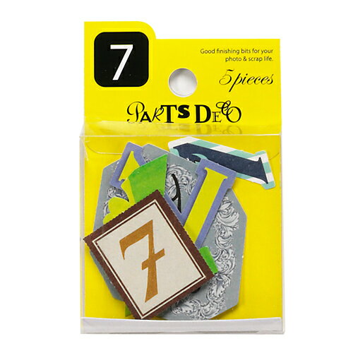 PARTS DECO 7 パーツデコ ゼットアンドケイ プレゼント ギフト 贈り物 アレンジ スクラップブッキング スクラップブック かわいい おしゃれ ペーパ...