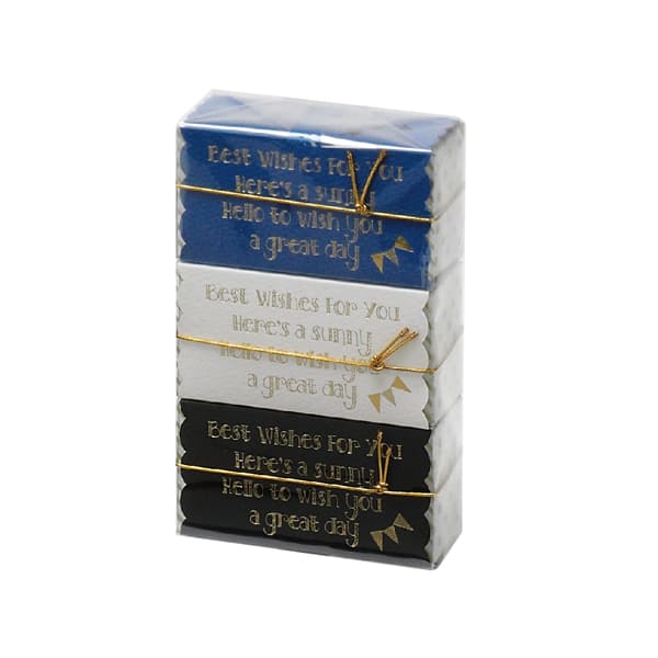 79-069 プチギフトボックス ブルー バレンタイン チョコ チョコレート 義理チョコ 大量 手作り キット お菓子 プレゼント ゼットアンドケイ 巣ごもり おうち時間