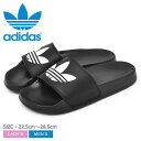 【店内全品★P5倍！】アディダス オリジナルス アディレッタ ライト ADIDAS ORIGINALS サンダル メンズ レディース ブラック 黒 ADILETTE LIFE FU8298 シューズ シャワーサンダル シャワサン スポサン スポーツサンダル アウトドア レジャー おしゃれ 定番|slz|