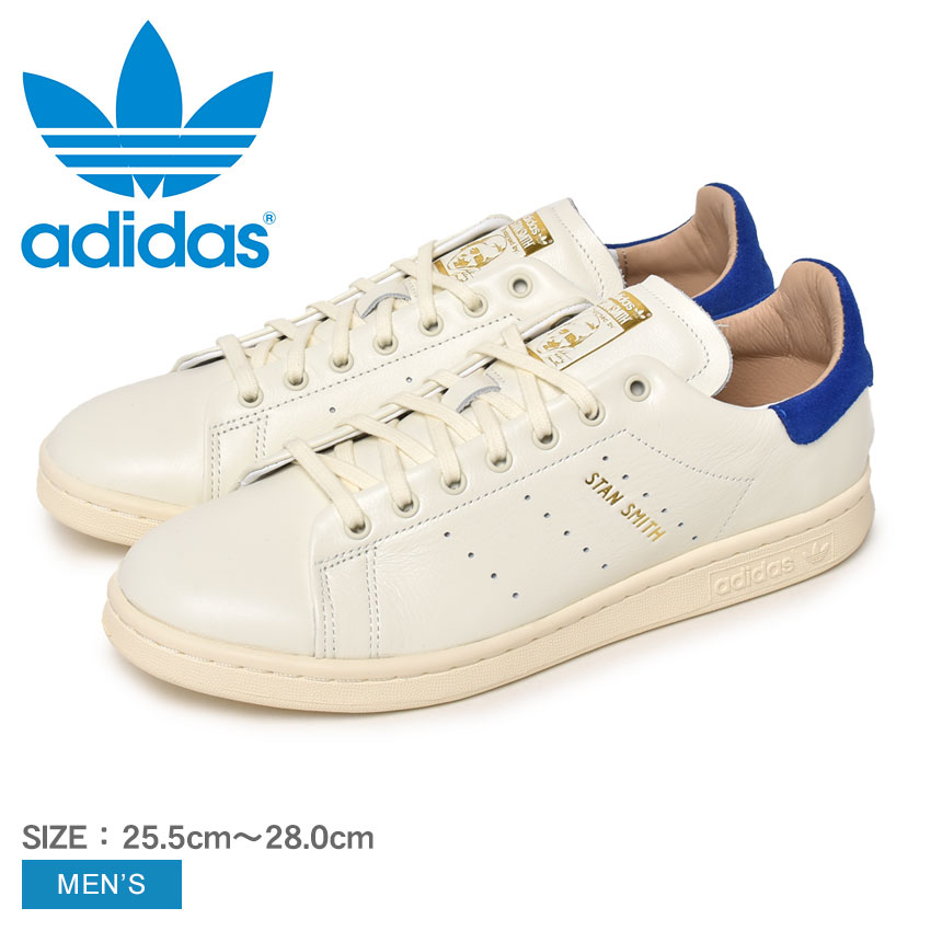 【店内全品★P5倍！】アディダス オリジナルス スタンスミス ラックス ADIDAS ORIGINALS スニーカー メンズ ホワイト 白 ブルー 青 STAN SMITH LUX ID1995 春 夏 秋 冬 25.5 26 26.5 27 27.5 28 靴 シューズ ローカット ブランド コートスニーカー シンプル