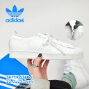 アディダス 【店内全品★P5倍！】アディダス オリジナルス スーパースター J ADIDAS ORIGINALS スニーカー レディース ホワイト 白 SUPER STAR J EF5399 靴 シューズ 通勤 通学 ローカット レザー トレフォイル ロゴ 定番 おしゃれ|slz|