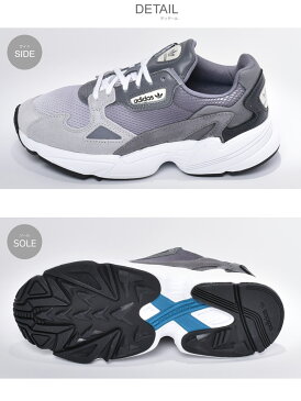 ADIDAS ORIGINALS アディダス オリジナルス スニーカー グレー ファルコン W FALCON W EE5106 レディース シューズ ローカット スポーツ ブランド おしゃれ レザー 定番 靴 ワイドフィット ライフスタイル