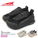 アルトラ オリンパス 6 ALTRA トレイルランニングシューズ レディース ブラック 黒 ベージュ OLYMPUS 6 AL0A85NK001 AL0A85N...
