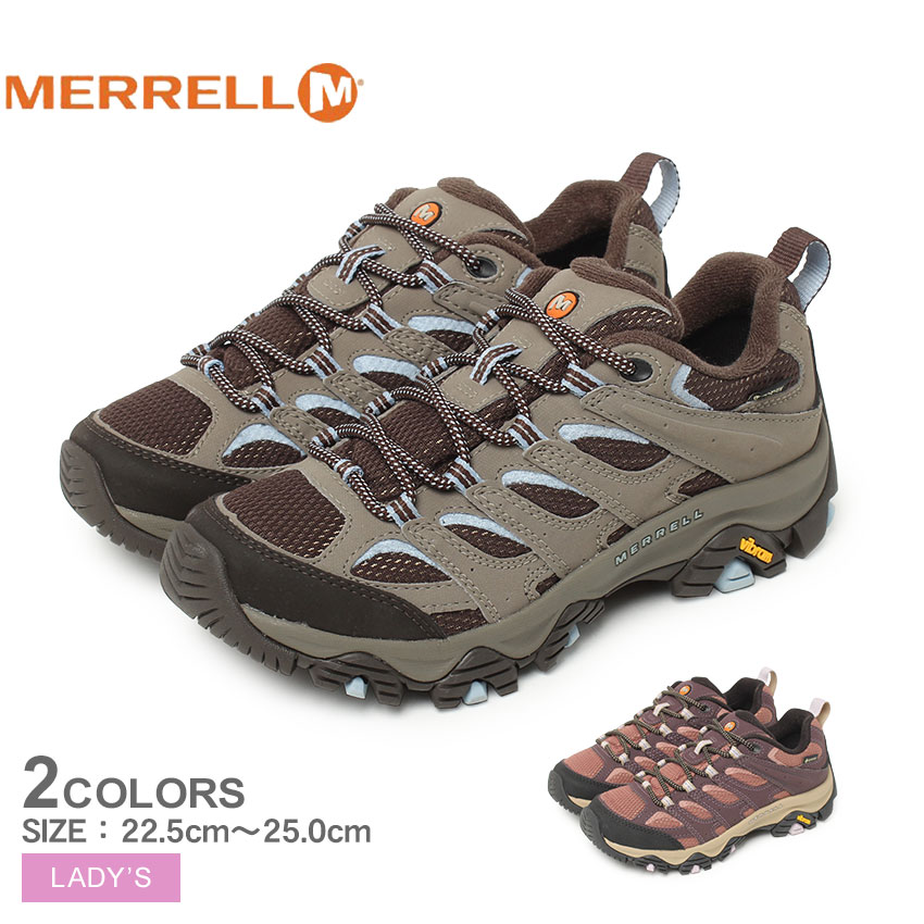 ＼BLACK FRIDAYセール開催中★／メレル モアブ 3 シンセティック ゴアテックス MERRELL ハイキングシューズ レディース ブラウン レッド 赤 MOAB 3 SYNTHETIC GORE-TEX J500188 J500190 靴 シューズ アウトドア スポーツ 運動 防水 クッション 登山 トレッキング