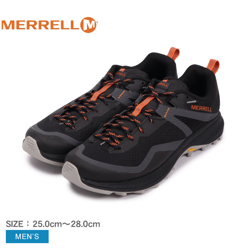 【P20倍★SALE】メレル MQM3 MERRELL ハイキングシューズ メンズ ブラック 黒 オレンジ 135595 シューズ スニーカー …