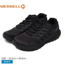 【6/5限定★最大300%ポイントバック】メレル NOVA3 MERRELL ハイキングシューズ メンズ ブラック 黒 067599 シューズ スニーカー ブラ...