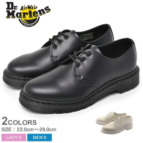 【店内全品★P2倍！】ドクターマーチン 1461 モノ 3ホール シューズ DR.MARTENS シューズ メンズ レディース ブラック 黒 ホワイト 白 1461 MONO 3-EYE SHOE 14345001 14346100 マーチン 厚底 ブランド 革 レザー カジュアル フォーマル 通勤 おしゃれ 旅行 人気