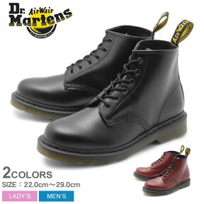 【店内全品★P5倍！】DR．MARTENS ドクターマーチン ブーツ 101 6ホール ブーツ 101 6EYE BOOT 24255001 24255600 メンズ レディース 靴 シューズ マーチン ブランド レザー ハイカット おしゃれ お出かけ 人気 定番 ブラック 黒