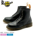 【店内全品★P2倍！】ドクターマーチン 1460 ビーガン 8ホール ブーツ Dr.Martens ブーツ メンズ レディース ブラック 黒 1460 VEGAN 8 EYEBOOT 14045001 シューズ ハイカット マーチン ブランド カジュアル レースアップ おしゃれ 外出 旅行 人気 定番