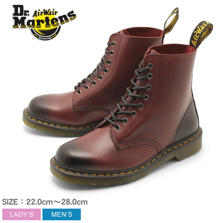 【店内全品★P5倍！】DR．MARTENS ドクターマーチン ブーツ バーガンディ 1460 パスカル 8ホール ブーツ 1460 PASCAL 8EYE BOOT R21154600 メンズ レディース シューズ マーチン ブランド オイルドレザー おしゃれ 旅行 人気 定番