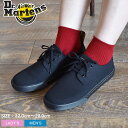 【店内全品★P5倍！】DR．MARTENS ドクターマーチン スニーカー レディース メンズ ブラック サンタニタ SANTANITA 23862001 靴 シューズ マーチン ブランド レースアップ ローカット おしゃれ お出かけ 外出 旅行 人気 定番 黒 レジャー アウトドア