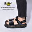 ֡ŹʡP5ܡۥɥޡ  ȥåץ DRMARTENS  ǥ ֥å  VOSS STRAP SANDAL 25773001 ٥ ȥå 奢 ץ   ʥ  ܳ ŷ 쥶פ򸫤