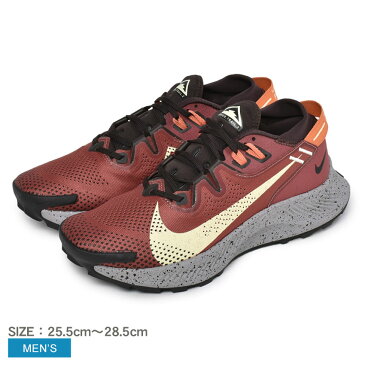 ナイキ ペガサス トレイル 2 NIKE スニーカー ランニングシューズ メンズ レッド 赤 PEGASUS TRAIL 2 CK4305 靴 シューズ ローカット ブランド スポーティ カジュアル トレイル アウトドア トレーニング ランニング 軽量 ライム ブラック