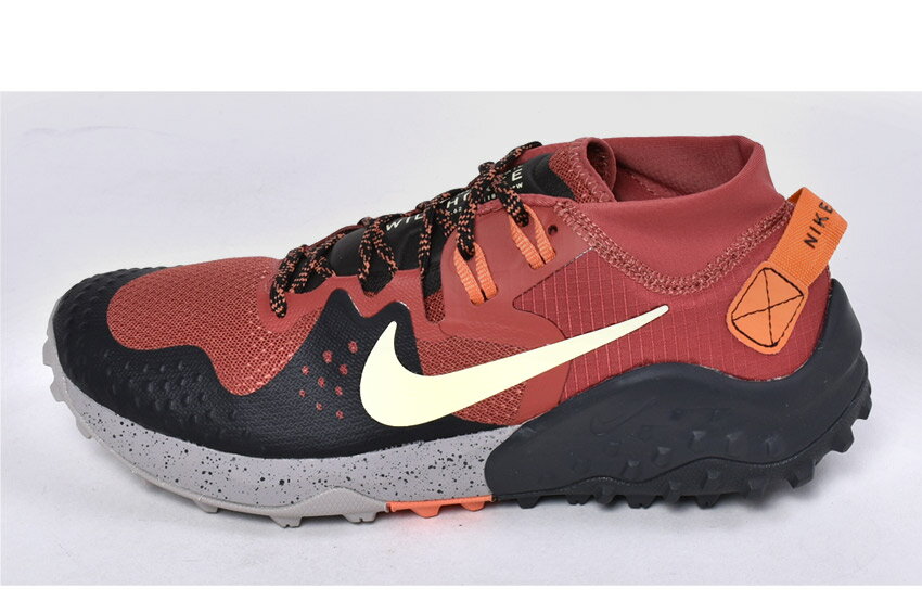 ナイキ ワイルドホース 6 NIKE ランニングシューズ メンズ レッド WILDHORSE 6 BV7106 靴 シューズ ローカット ブランド スポーティ カジュアル トレイル アウトドア トレーニング 軽量 ウォーキング レース ブラック 黒