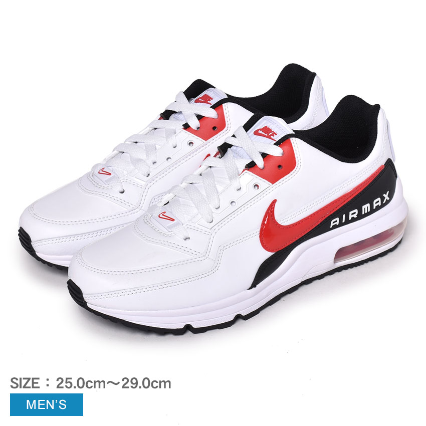 ナイキ エアマックス LTD 3 NIKE スニーカー メンズ ホワイト 白 レッド 赤 AIRMAX LTD 3 BV1171 靴 シューズ ローカット ブランド スポーティ シンプル ストリート スポーツ ランニング トレーニング ジム 運動 通勤 通学