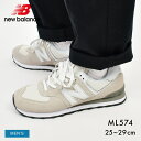 【店内全品★P2倍！】ニューバランス スニーカー メンズ ML574 new balance EVW グレー ホワイト ワイズD ウイズD スエード 天然皮革 レザー 靴 シューズ シンプル ブランド 人気 定番 通勤 通学 歩きやすい クッション カジュアル