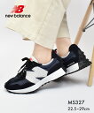 【店内全品★P2倍！】ニューバランス MS327 NEW BALANCE スニーカー メンズ レディース ブラック 黒 NB シューズ ブランド スポーツ カジュアル ロゴ ローカット 定番 人気 通勤 通学 学生 オフィス 部活 運動 靴 おしゃれ シンプル MS327BC 厚底