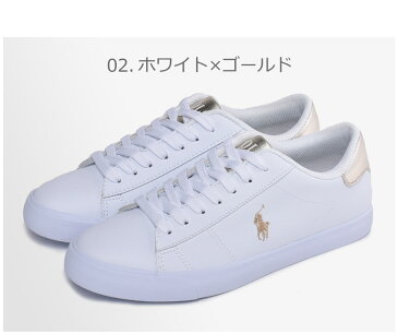 【184円引きCP★楽天スーパーSALE】POLO RALPH LAUREN ポロ ラルフローレン スニーカー ピアス 2 PIERCE II RF101980 RF101981 レディース シューズ ブランド シューレース シンプル ポニー ワンポイント 刺繍 おしゃれ かわいい 可愛い 人気 靴 白