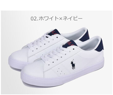 【クーポン配布★楽天スーパーSALE】POLO RALPH LAUREN ポロ ラルフローレン スニーカー THERON RF102239 RF102238 RF102240 レディース シューズ ローカット ブランド カジュアル シンプル ワンポイント アウトドア レジャー 靴 白 おしゃれ お出かけ[sn-ktu][sale]