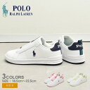 ポロ ラルフローレン CH ヘリテージコート 2 スリッポン POLO RALPH LAUREN スニーカー キッズ ジュニア 子供 ホワイト 白 ネイビー 紺 HERITAGE COURT II SLIP ON RF104111 RF104110 RF104109 ラルフ スリッポン ゴム 靴 シューズ