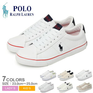 ＼マラソンSALE開催中★／ポロ ラルフローレン JR セイヤー POLO RALPH LAUREN スニーカー レディース キッズ ジュニア 子供 ホワイト 白 ネイビー 紺 JR SAYER RF104092 RF103767 RF104131 RF103642 ラルフ 靴 シューレース ワンポイント ローカット