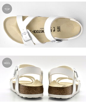 送料無料 ビルケンシュトック BIRKENSTOCK リオ 白 他全2色 RIO [細幅タイプ] レディース サンダル 黒 シンプル カジュアル ベーシック 定番 フィット感