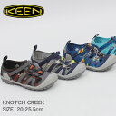 【店内全品★P2倍！】キーン ノッチ クリーク KEEN サンダル レディース キッズ ジュニア 子供 ブルー 青 グレー KNOTCH CREEK 1027212 1027213 1026154 1026153 靴 シューズ スポーツサンダル スポサン アウトドア レジャー キャンプ 海 川 山 旅行 子供