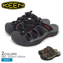 KEEN キーン サンダル メンズ 水陸両用 スポーツサンダル ニューポート スライド メンズ ブラック 黒 ブラウン 茶 ブランド スポーティー ストリート ...
