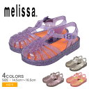 メリッサ ミニメリッサ ポゼッション BB MELISSA サンダル キッズ ジュニア 子供 パープル オレンジ ベージュ ピンク イエロー MINI-M PSSSN BB 32410 サンダル ぺたんこ フラット 靴 ブランド きらきら 女の子 透明 ラメ ビーチ 海