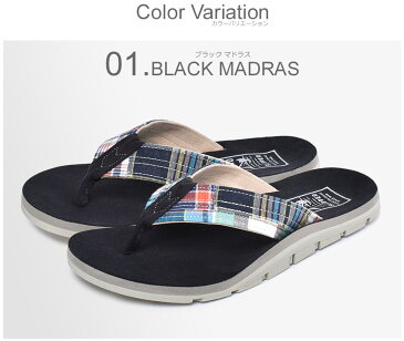 【500円引きCP★アフターSALE】アイランドスリッパ ISLAND SLIPPERS サンダル マドラス ソング MADRAS THONG IG8103M メンズ トング ビーチサンダル レザー スエード アイランドスリッパー ビーチサンダル スリッパ 天然皮革 ハワイ 黒