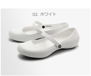 【100円引きクーポン★対象】クロックス アリス ワーク CROCS パンプス レディース ブラック 黒 ホワイト 白 ALICE WORK 11050 くろっくす 立ち仕事 通勤 社内履き 飲食店 靴 シューズ ブランド 女性 レディースシューズ ラバー ラバーパンプス