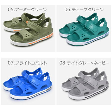 クロックス クロックバンド 2.0 サンダル CROCS サンダル キッズ ジュニア 子供 赤 レッド ネイビー 青 ブルー CROCBAND II SANDAL 14854 スポーツ おしゃれ 男の子 女の子 軽い 軽量 アウトドア レジャー キャンプ 靴 シューズ[kdsktu][sale]