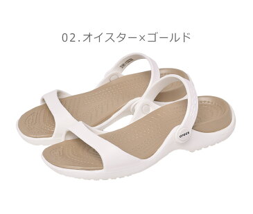 【100円引きクーポン★対象】クロックス クレオ CROCS サンダル レディース ブラック 黒 ホワイト 白 ブラウン CLEO 10043 ストラップ つっかけ カジュアル 大人 スポーティ おしゃれ 室内履き オフィス