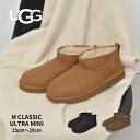 アグ M クラシック ウルトラ ミニ UGG ブーツ メンズ ブラック 黒 ブラウン 茶 M CLASSIC ULTRA MINI 1137391 靴 シューズ...