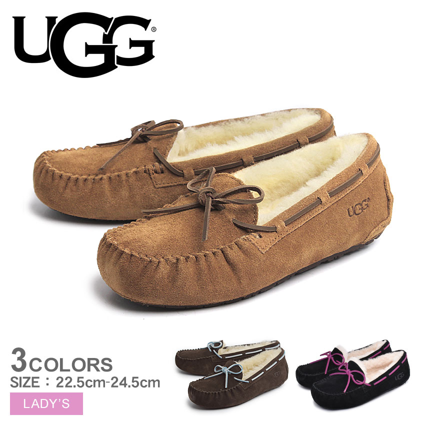 ＼BLACK FRIDAYセール開催中★／UGG アグ モカシンシューズ ダコタ K DAKOTA 5296 レディース フラット シューズ ぺたんこ シープスキン ムートン ボア あったか 保温 防寒 歩きやすい おしゃれ 秋 冬 靴 ブランド 売れ筋 プレゼント 正規品のサムネイル