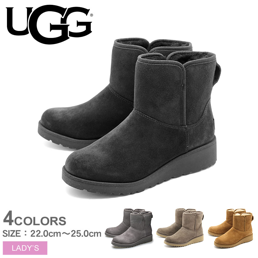 ＼クリアランスSALE開催中★／アグ クリスティン UGG ムートンブーツ レディース ブラック 黒 グレー ブラウン KRISTIN 1012497 ブーツ ショート ボア シューズ ブランド 人気 定番 プレゼント 贈り物 防寒 靴 暖かい 冬 おしゃれ かわいいのサムネイル