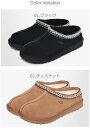 【店内全品★P5倍！】アグ タスマン 2 UGG サボ レディース ブラック 黒 ブラウン 茶 ブルー 青 K TASMAN II 1019066K シューズ スリップオン スエード ファー すりっぱ 防寒 あったか 保温 シープスキン もこもこ ふわふわ 羊毛 履きやすい 歩きやすい 黒 2