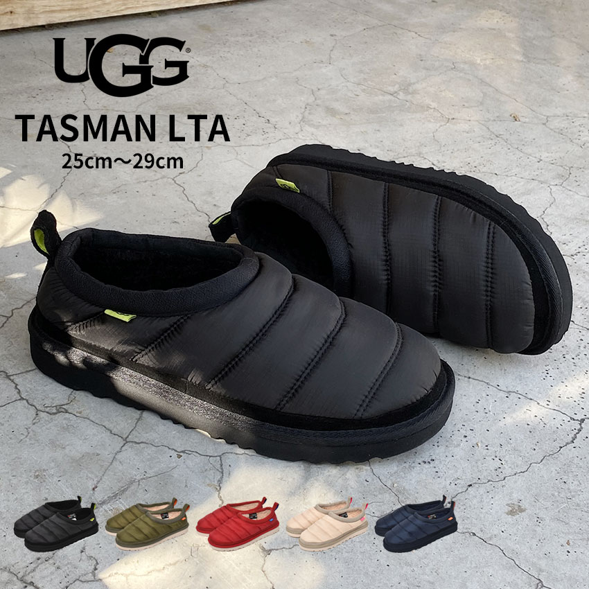 【店内全品★P5倍 】アグ タスマン LTA UGG スリッポン モックシューズ メンズ ブラック 黒 ホワイト 白 ネイビー 紺 TASMAN LTA 1127735 シューズ スリップオン 履きやすい 歩きやすい 通勤 毎…