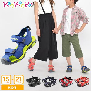 KenKenPa ケンケンパ サンダル ベルトサンダル KP-024 BLK NVY REDBLK BLU PNK キッズ＆ジュニア(子供用) シューズ スポーツ レジャー アウトドア 水場 水陸両用 軽量 運動 靴 黒 赤 青[kdsktu][sale]