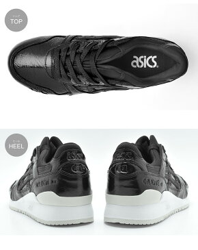 【春夏物がいきなり値下げ★GWセール】ASICSTIGER アシックスタイガー ランニングシューズ ブラック ゲルライト3 GEL-LYTE 3 HL7Q5 レディース スニーカー スポーツ トレーニング ランニング 運動 部活 靴 黒