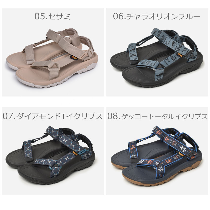 【店内全品★P5倍！】テバ ハリケーン XLT 2 TEVA サンダル メンズ ブラック 黒 ホワイト 白 グレー HURRICANE XLT 2 1019234 シューズ スポーツサンダル スポサン ブランド アウトドア フェス レジャー シンプル カジュアル スポーティ キャンプ スポーツ 3