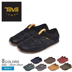 【店内全品★P5倍！】テバ エンバーモック TEVA スリッポン メンズ ブラック 黒 レッド 赤 イエロー 黄 ブラウン 茶 ネイビー グレー EMBER MOC 1018226 撥水 カジュアルシューズ ローカット カジュアル アウトドア キャンプ レジャー 2WAY グリップ性