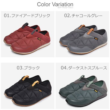 テバ エンバーモック TEVA スリッポン メンズ ブラック 黒 レッド 赤 イエロー 黄 ブラウン 茶 ネイビー グレー EMBER MOC 1018226 撥水 カジュアルシューズ ローカット カジュアル アウトドア キャンプ レジャー 2WAY グリップ性